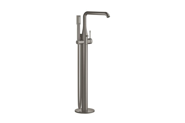 Vanová souprava Grohe Essence do podlahy, hard graphite kartáčovaný, 23491AL1