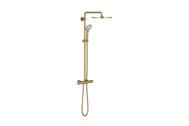 Sprchová souprava Grohe Euphoria 310 termostatická, cool sunrise kartáčovaný, 26075GN0