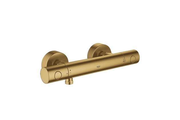 Baterie Grohe Grohtherm 1000 Cosmopolitan sprchová , termostatická, velikost M, cool sunrise kartáčovaný, 34065GN2