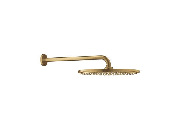 Sprcha hlavová Grohe Rainshower Cosmopolitan, 1 proud, včetně ramínka, cool sunrise kartáčovaný, 26066GN0