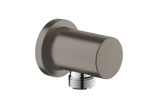 Nástěnné kolínko Grohe Rainshower, hard graphite kartáčovaný, 27057AL0