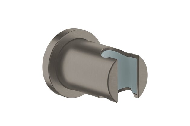 Nástěnný držák sprchy Grohe Rainshower, hard graphite kartáčovaný, 27074AL0