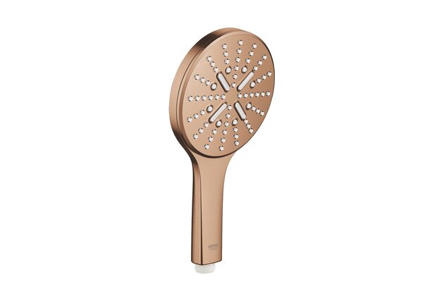 Ruční sprcha Grohe Rainshower SmartActive, 3 proudy, warm sunset kartáčovaný, 26574DL0