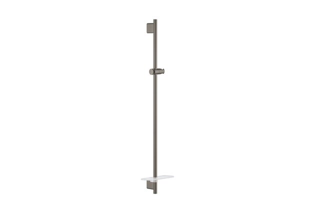 Sprchová tyč Grohe Rainshower SmartActive, 100 cm, hard graphite kartáčovaný, 26603AL0