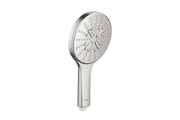Ruční sprcha Grohe Rainshower SmartActive, 3 proudy, supersteel - infinity, 26574DC0