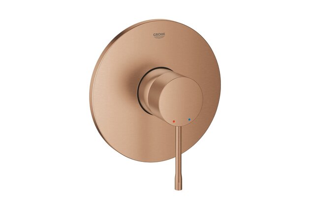 Baterie Grohe Essence sprchová podomítková, bez tělesa, warm sunset kartáčovaný, 24168DL1