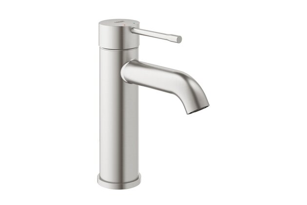Baterie Grohe Essence umyvadlová, bez výpusti, velikost S, supersteel - infinity, 24172DC1