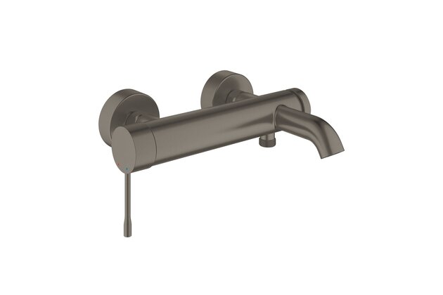 Baterie Grohe Essence vanová, páková, hard graphite kartáčovaný, 25250AL1