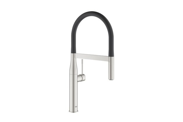 Baterie Grohe dřezová, vytahovací koncovka, supersteel - infinity, 30503DC0