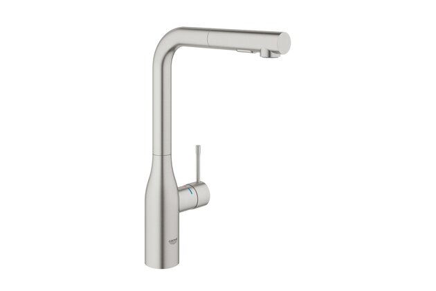 Baterie Grohe dřezová, duální sprcha, supersteel - infinity, 30504DC0