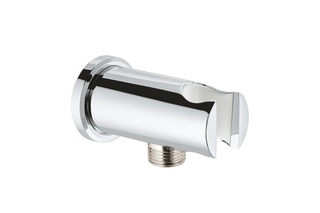Nástěnné kolínko Grohe Rainshower s integrovaným držákem sprchy, chrom, 26658000