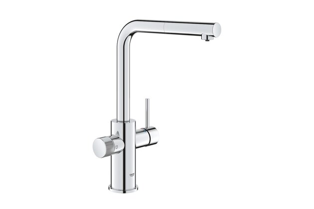 Baterie Grohe Blue Pure Minta filtrační, s vytahovací sprškou, chrom, 30590000