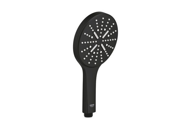 Ruční sprcha Grohe Rainshower SmartActive, 3 proudy, phantom black, 22127KF0