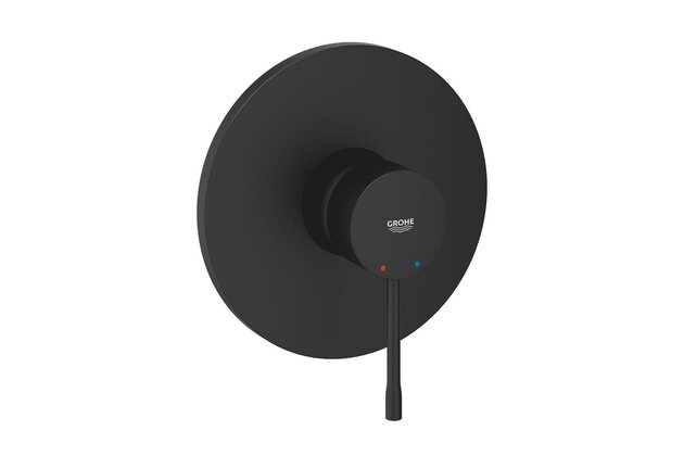 Baterie Grohe Essence sprchová podomítková, bez tělesa, phantom black, 24168KF1