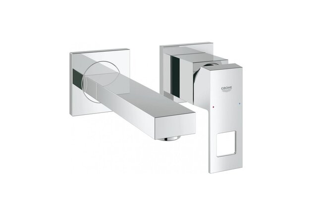 Baterie Grohe Eurocube umyvadlová podomítková, dvouotvorová. bez tělesa, chrom, 19895000