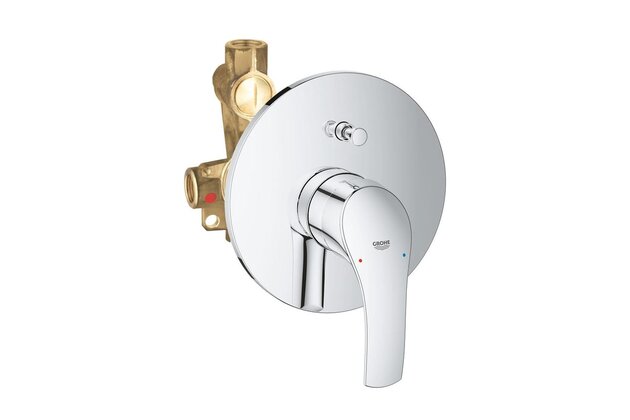 Baterie Grohe Eurosmart vanová podomítková, s tělesem, chrom, 33305002
