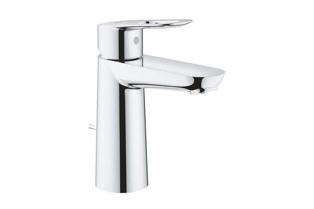 Baterie Grohe BauLoop umyvadlová stojánková, s výpustí, chrom, 23762000