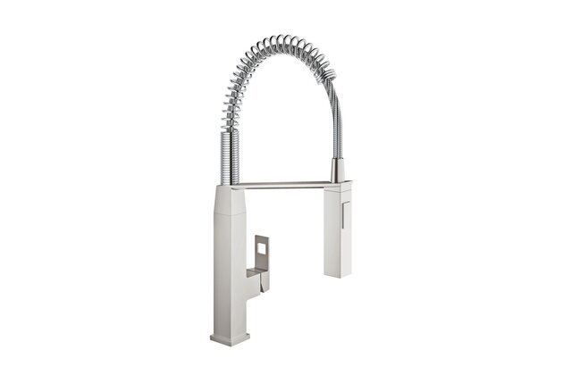 Baterie Grohe Eurocube dřezová, supersteel - infinity, 31395DC0