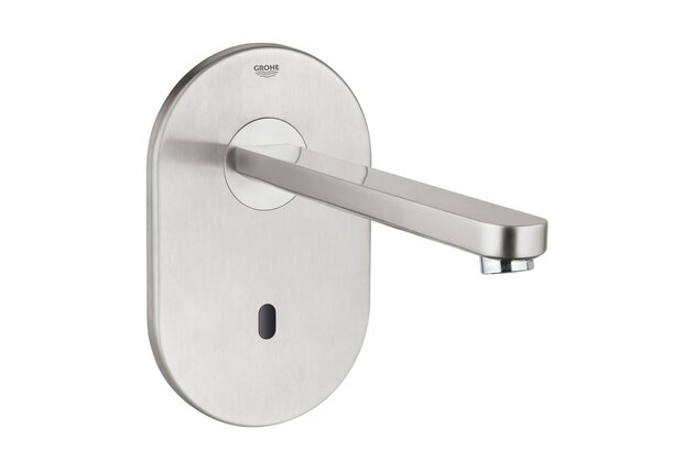 Baterie Grohe Eurosmart Cosmopolitan E umyvadlová nástěnná infračervená elektronická, bez směšovacího zařízení, chrom, 36334SD0