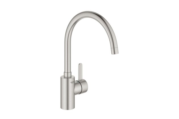 Baterie Grohe Eurosmart Cosmopolitan dřezová, supersteel - infinity, 32843DC2