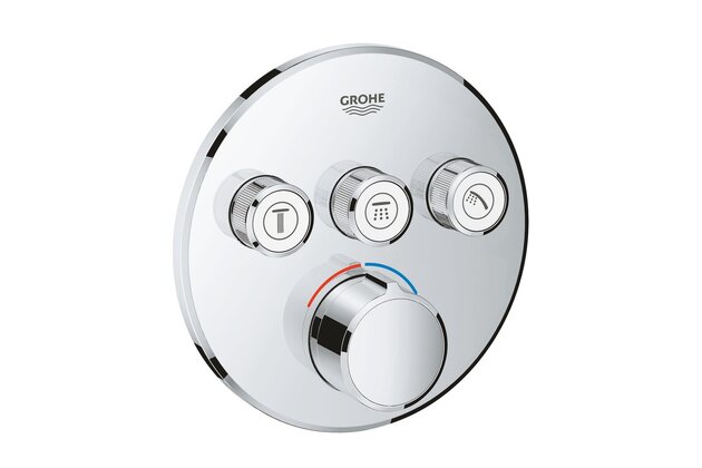 Baterie Grohe SmartControl Mixer vanová podomítková, bez tělesa, chrom, 29146000