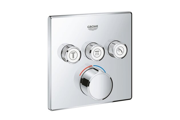 Baterie Grohe SmartControl Mixer vanová podomítková, bez tělesa, chrom, 29149000