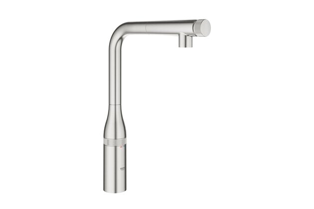 Baterie Grohe SmartControl dřezová, supersteel - infinity, 31615DC0