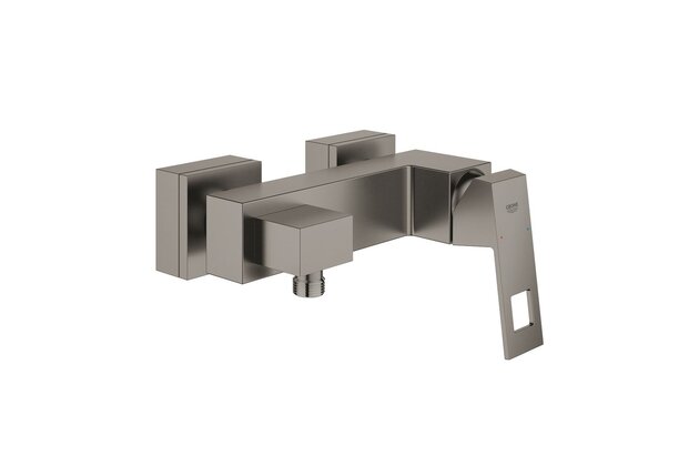 Baterie Grohe Eurocube sprchová nástěnná, hard graphite kartáčovaný, 23145AL0
