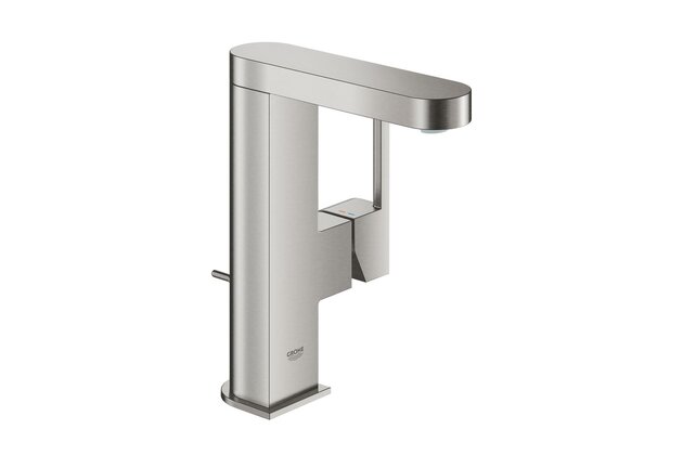 Baterie Grohe Plus umyvadlová, s výpustí, supersteel - infinity, 23871DC3