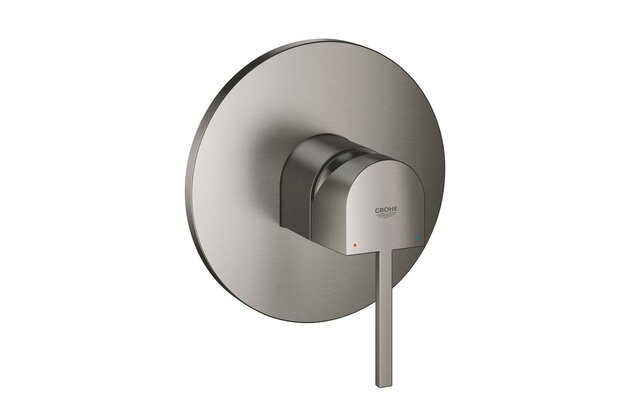 Baterie Grohe Plus sprchová podomítková, bez tělesa, hard graphite kartáčovaný, 24059AL3