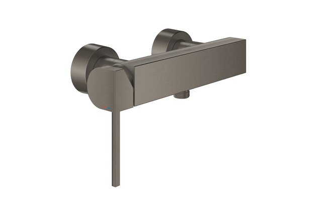 Baterie Grohe Plus sprchová páková nástěnná, hard graphite kartáčovaný, 33577AL3