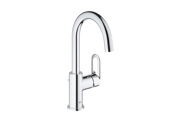Baterie Grohe BauLoop umyvadlová otočná, s výpustí, chrom, 23091000
