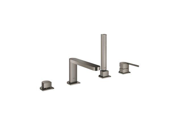Vanová souprava Grohe Plus 4otvorová, hard graphite kartáčovaný, 29307AL3