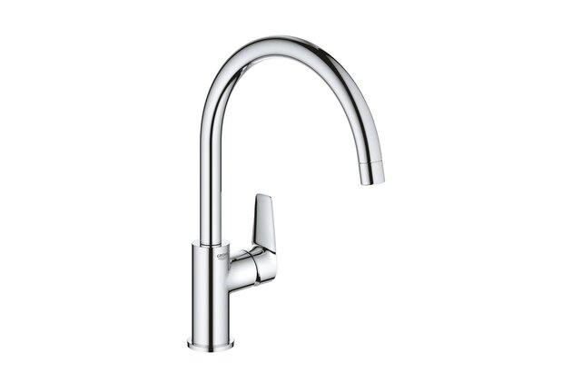 Baterie Grohe BauEdge dřezová otočná, chrom, 31233001