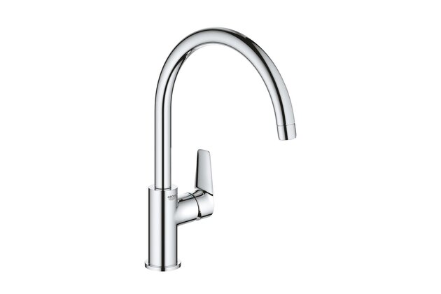 Baterie Grohe BauEdge dřezová otočná, chrom, 31367001
