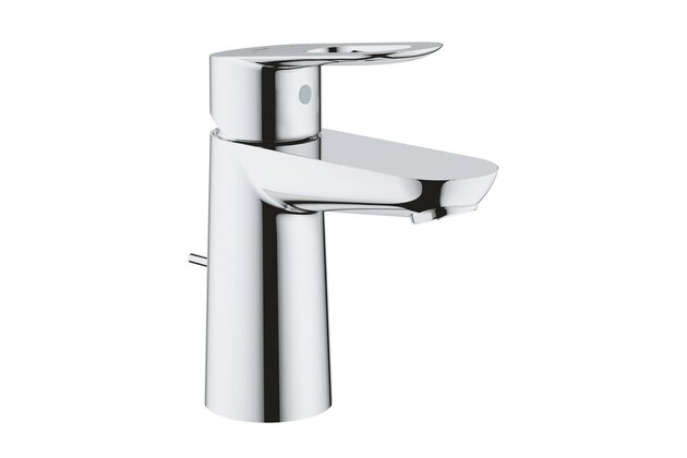 Baterie Grohe BauLoop umyvadlová, s výpustí, chrom, 23803000