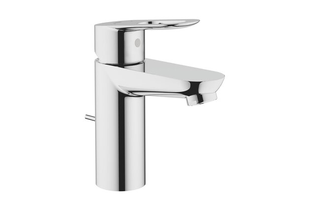 Baterie Grohe BauLoop umyvadlová, s výpustí, chrom, 32814000