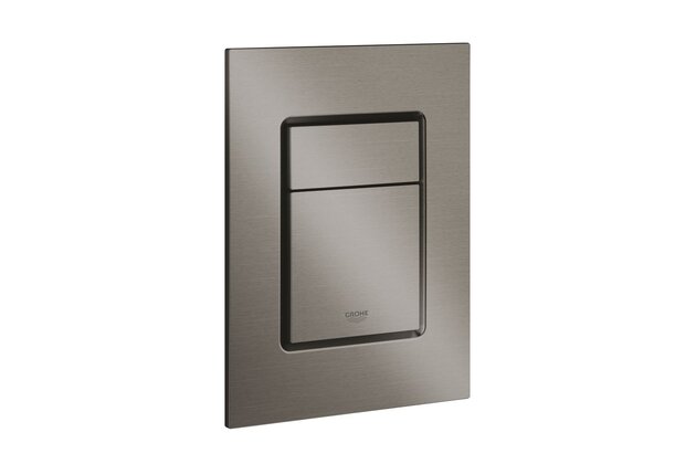 WC tlačítko GroheSkate Cosmopolitan S, hard graphite kartáčovaný, 37535AL0