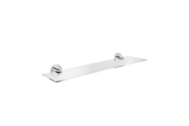 Polička Grohe Essentials skleněná, chrom, 40799001
