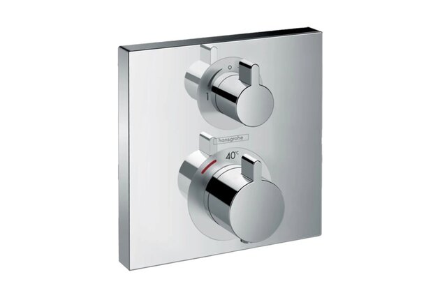 Baterie Hansgrohe Ecostat Square sprchová, termostatická, chrom, 15714000