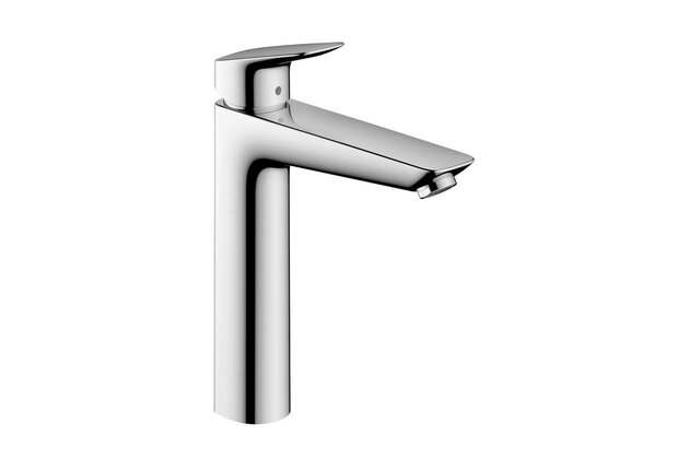 Baterie Hansgrohe Logis stojánková umyvadlová, vysoká, bez výpusti, chrom, 71091000