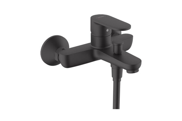Baterie Hansgrohe Vernis Blend vanová nástěnná, černá mat, 71440670