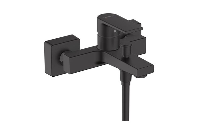 Baterie Hansgrohe Vernis Shape vanová nástěnná, černá mat, 71450670