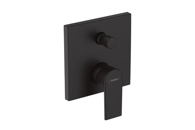 Baterie Hansgrohe Vernis Shape vanová podomítková, černá mat, 71468670