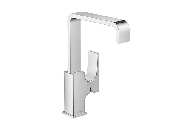 Baterie Hansgrohe Metropol umyvadlová stojánková, vysoká, s výpustí, chrom, 32511000