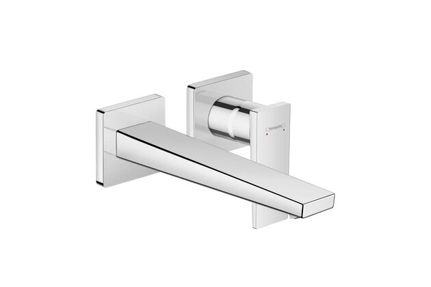 Baterie Hansgrohe Metropol umyvadlová nástěnná, bez tělesa, chrom, 32525000