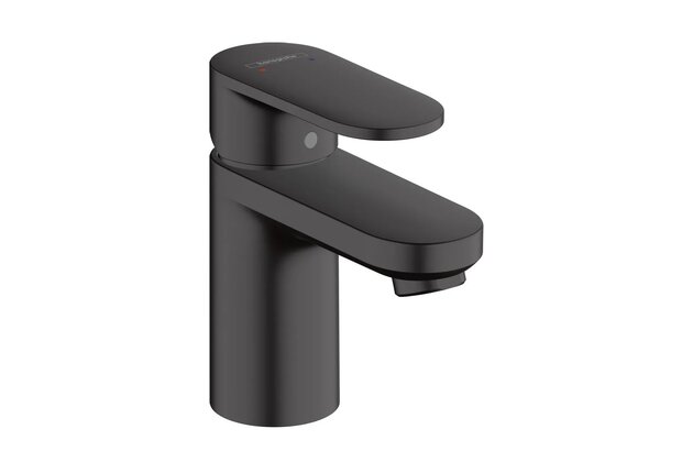Baterie Hansgrohe Vernis Blend umyvadlová, s výpustí, černá mat, 71550670