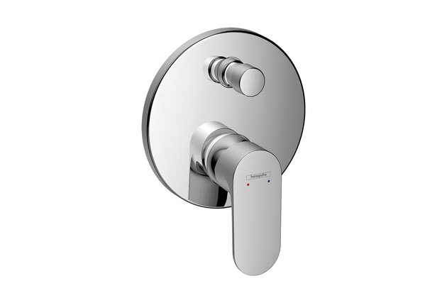 Baterie Hansgrohe Rebris S sprchová podomítková, s přepínačem, bez tělesa, chrom, 72466000