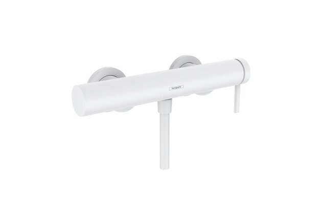 Baterie Hansgrohe Finoris sprchová, nástěnná, páková, bílá mat, 76620700