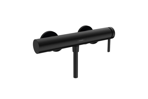 Baterie Hansgrohe Finoris sprchová, nástěnná, páková, černá mat, 76620670
